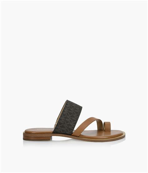 michael kors pratt sandal|Pratt Leather Sandal .